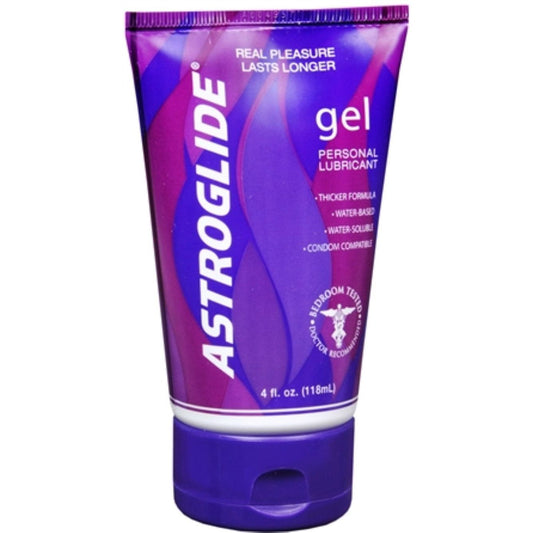 Astroglide Gel Water Based Lubricant Tube 4 Oz
