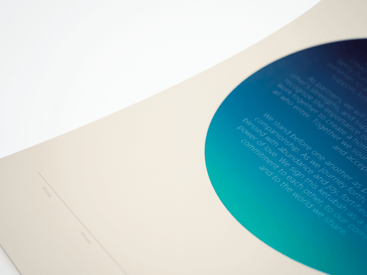 Circles Ketubah