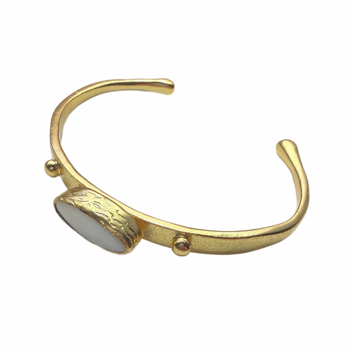 Zeynab Mother of Pearl Cuff Bracelet
