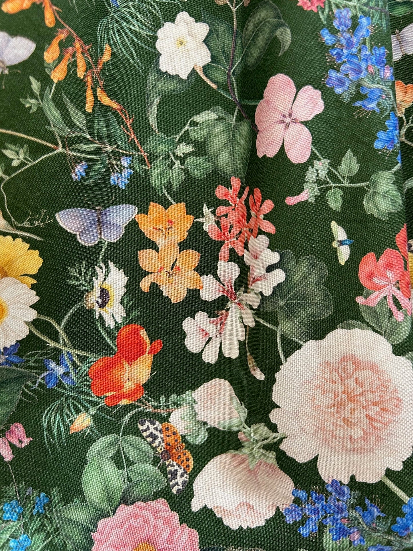 Dark Floral Doris Skirt