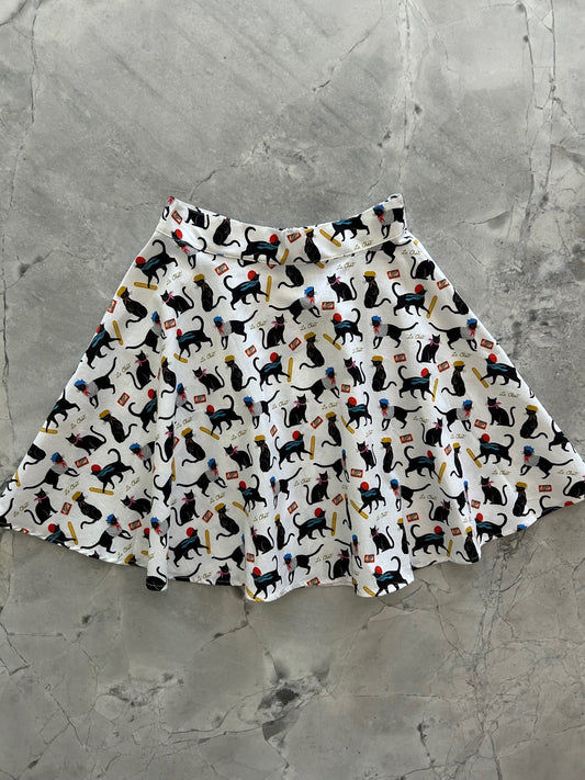 Le Chat Skater Skirt