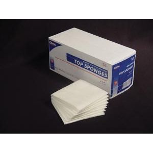 Dukal Sponge Top Sterile 4X4 Sponge, 25 Packs Of 2