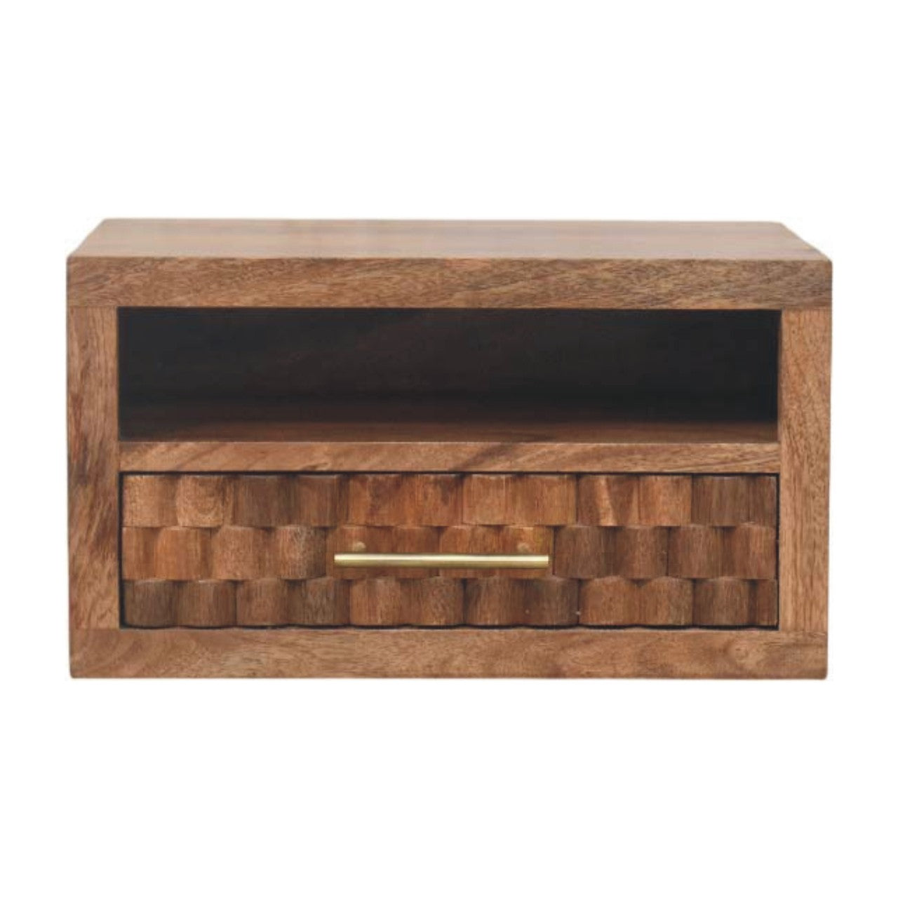 Solid Wood Arno Wall-Mounted Nightstand