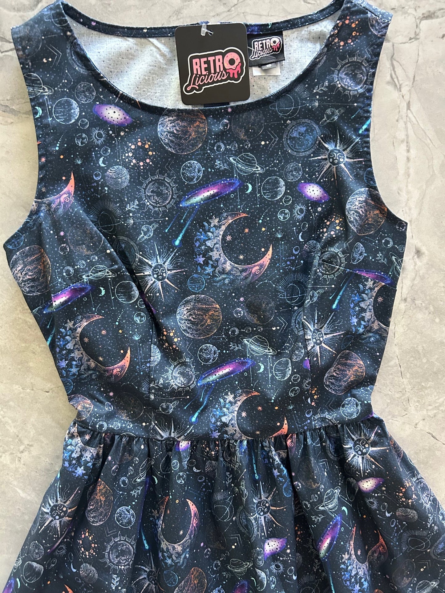 Space Vintage Dress