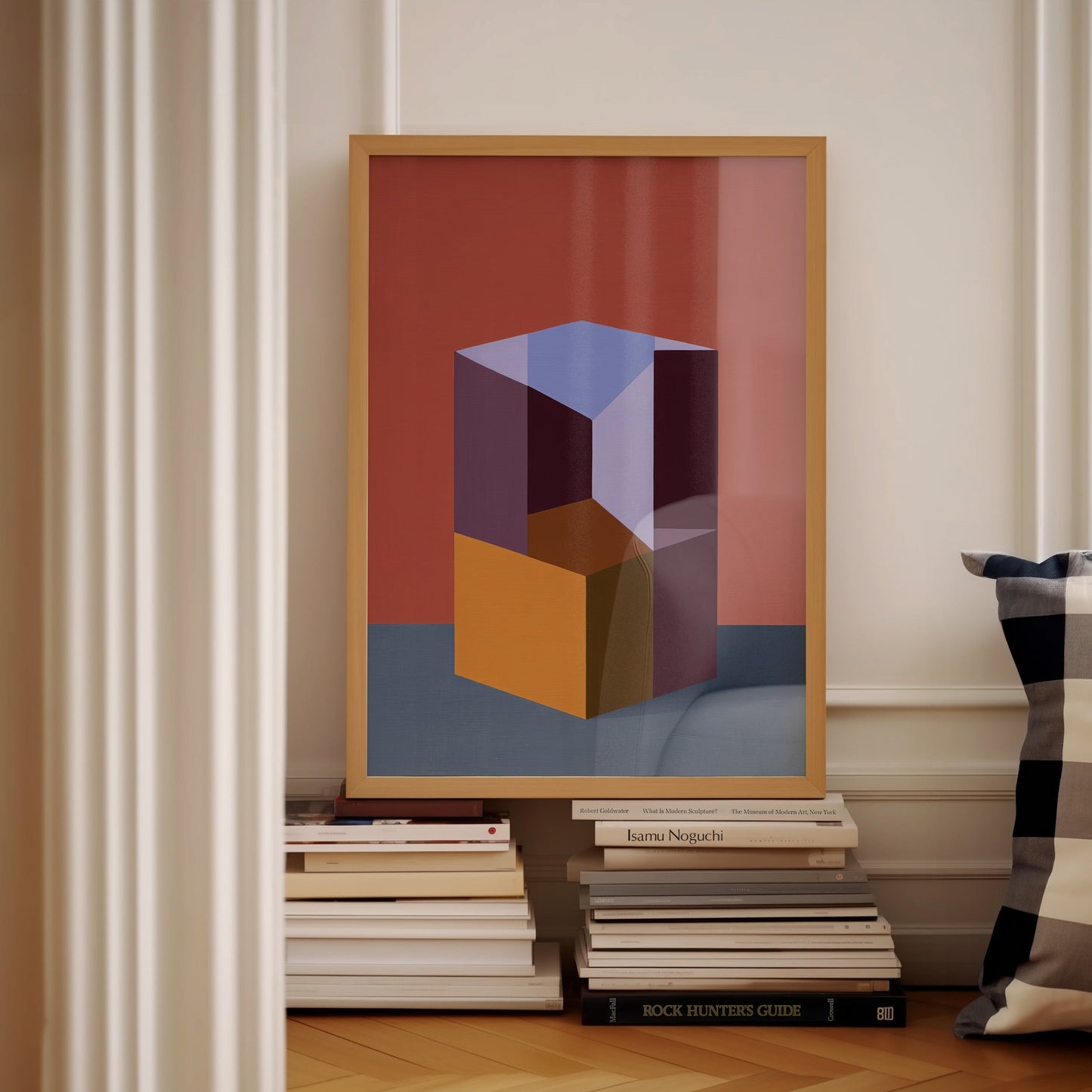 Form and Structure No. 07 — Geometric Abstract Art Print