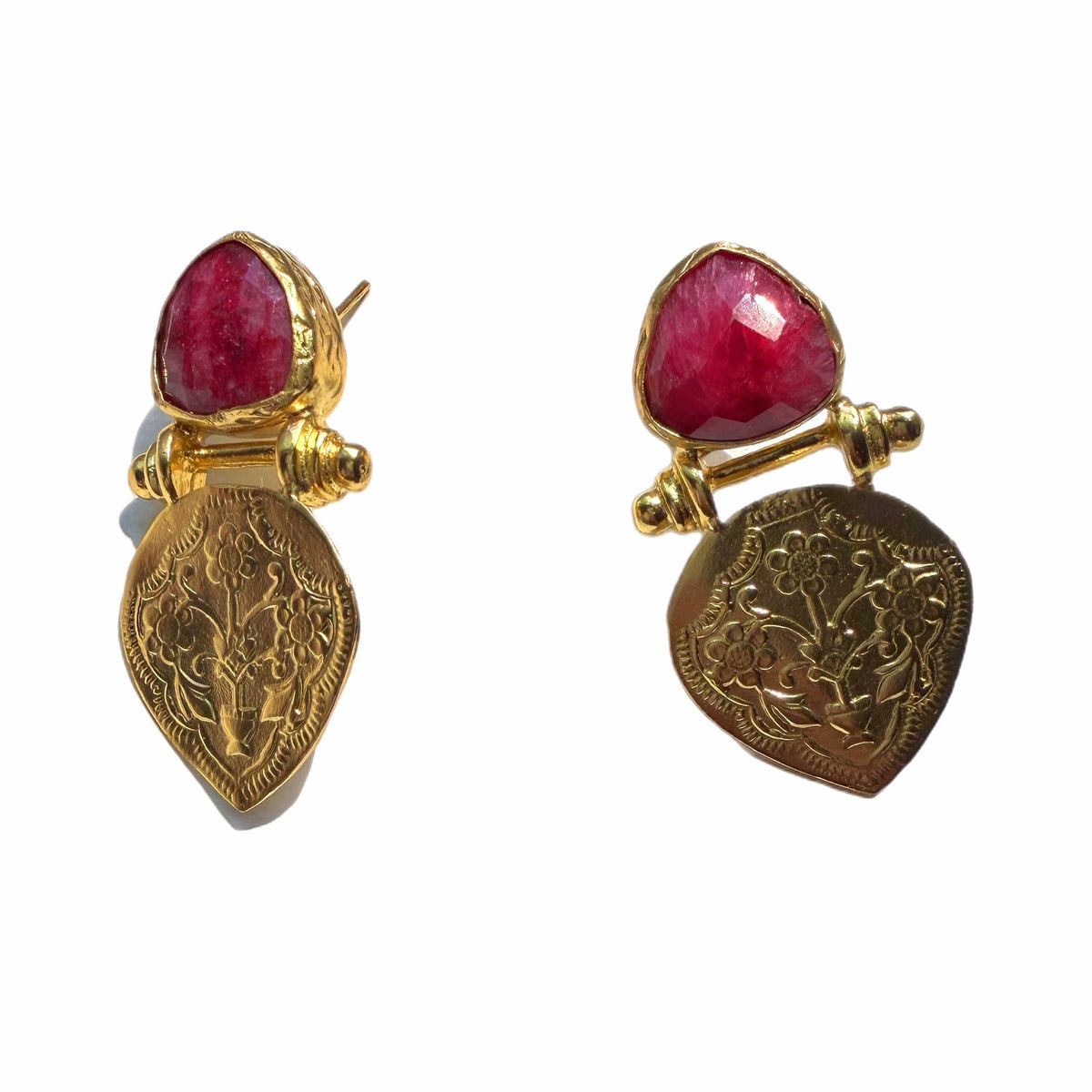 Ayda Ruby Earrings