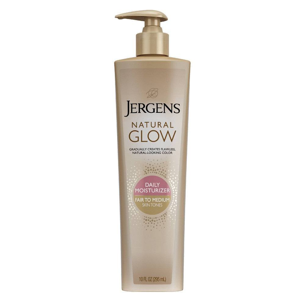Jergens Natural Glow Daily Moisturizer, Fair To Medium Skin Tones 10 Oz