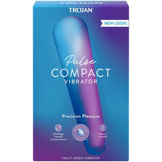 Trojan Pulse Intimate Vibrating Massager - 1ct