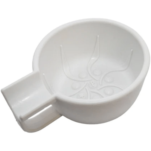 Pereira Shavery Unbreakable Shaving Bowl White