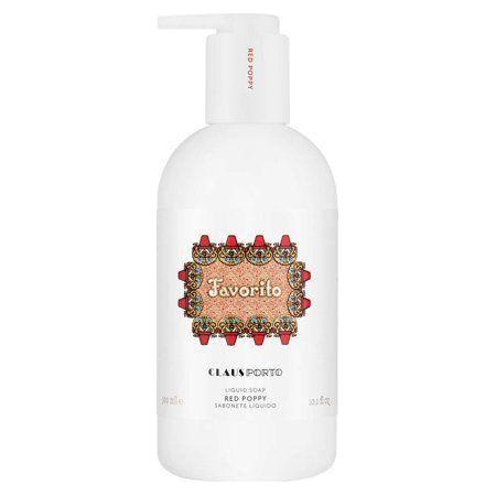 Claus Porto Favorito Red Poppy Liquid Soap 10.1 Oz
