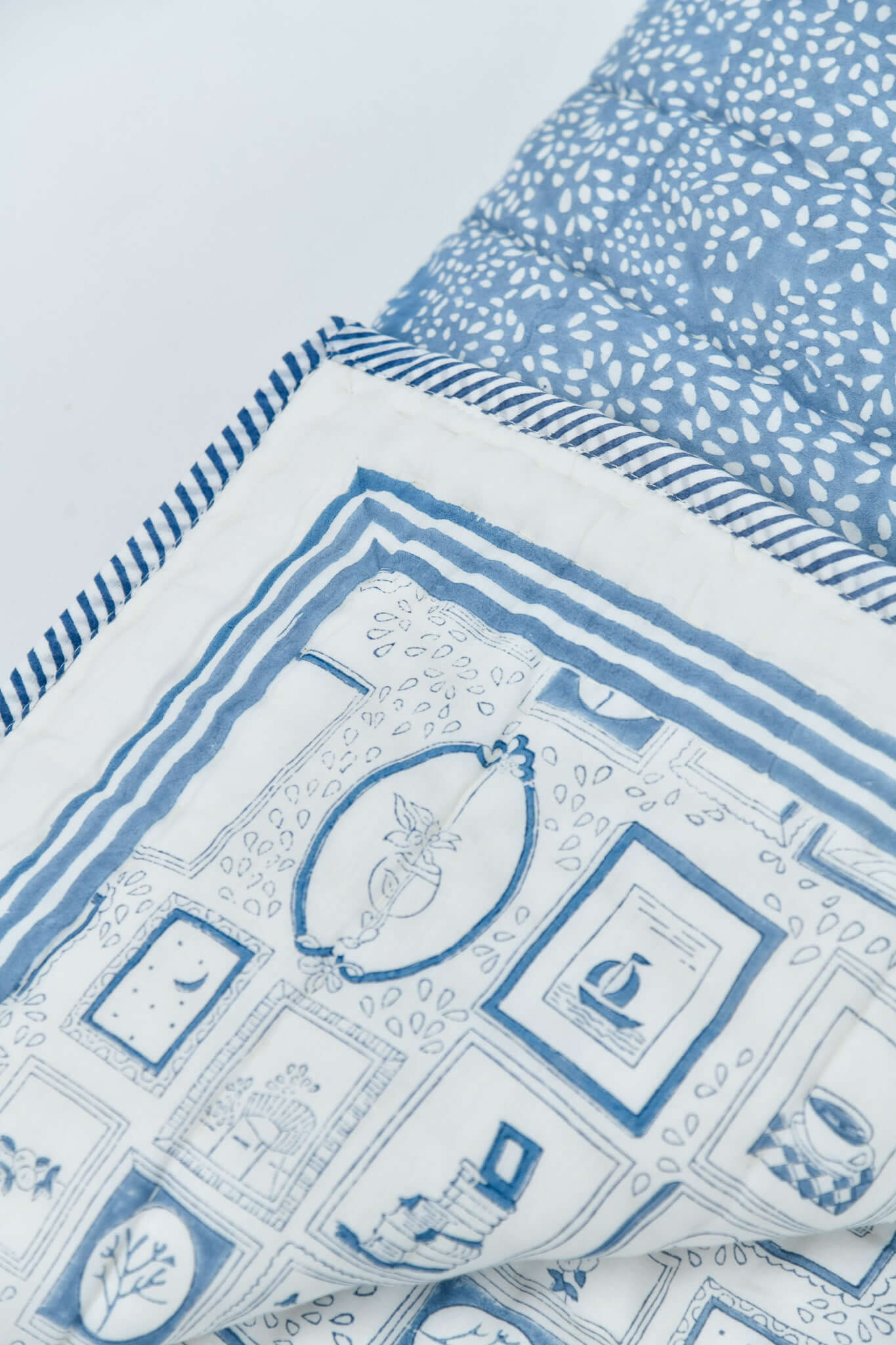 A Quiet  Inheritance - Hand Block Printed Quilts