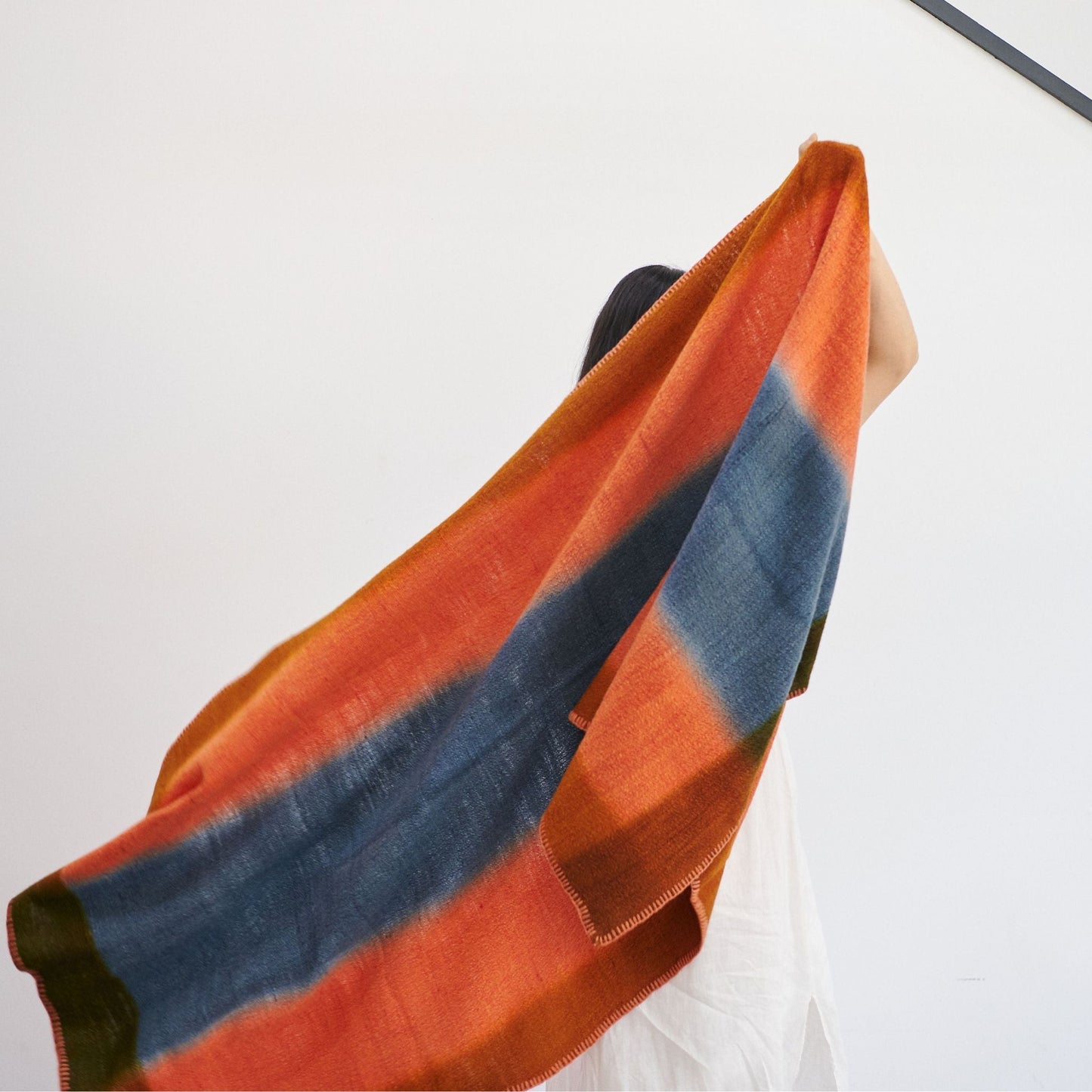 Handwoven Merino Throw Blanket