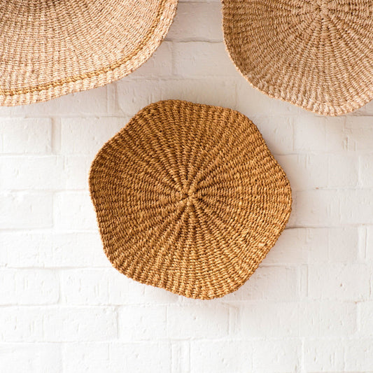 Scallop Wall Baskets, Small