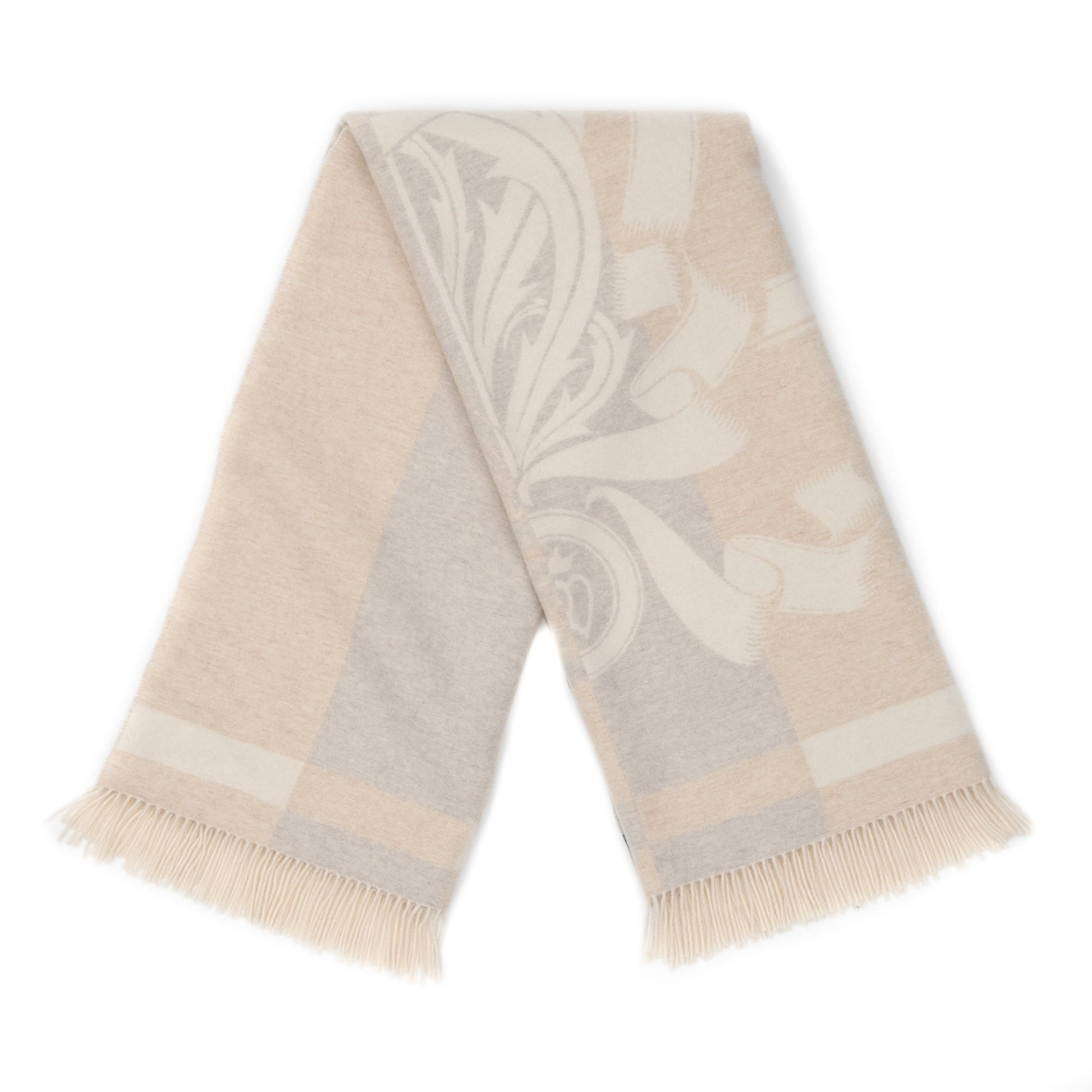 Thistle Reign Reversible Throw – Extra-Fine Italian Merino Wool | 56" x 72" - Osadia Concept Store