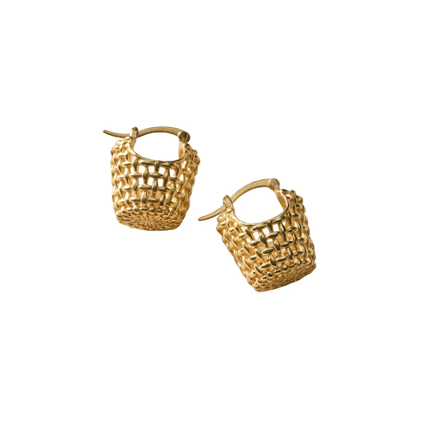 Jiya Basket Shaped Earrings