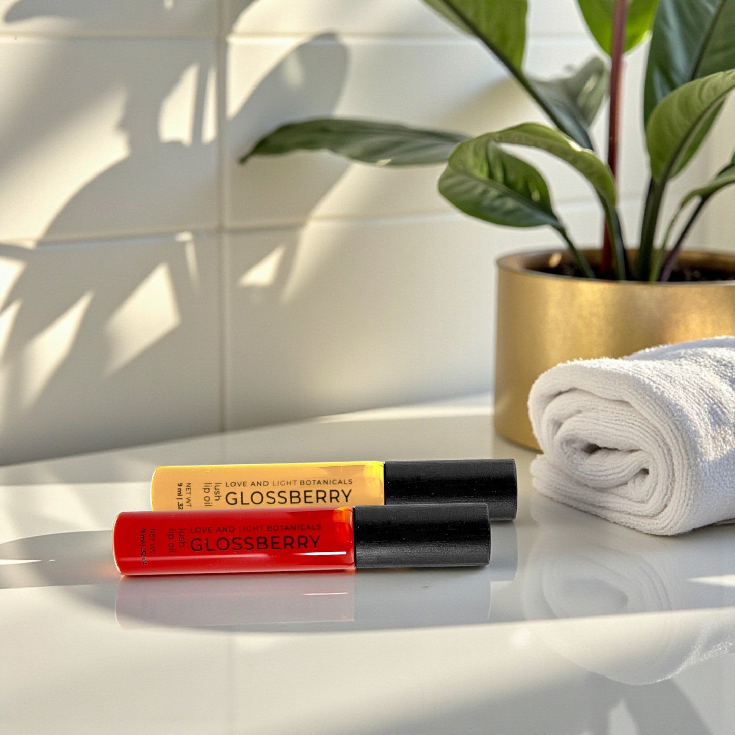 Lush lip oil duo