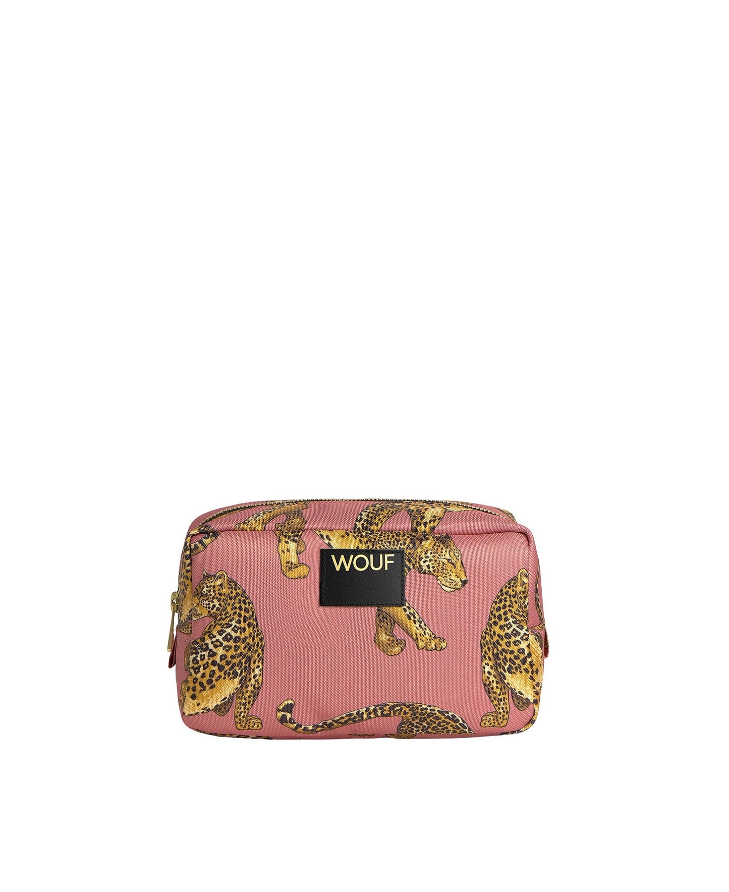 Blush Leopard Toiletry Bag