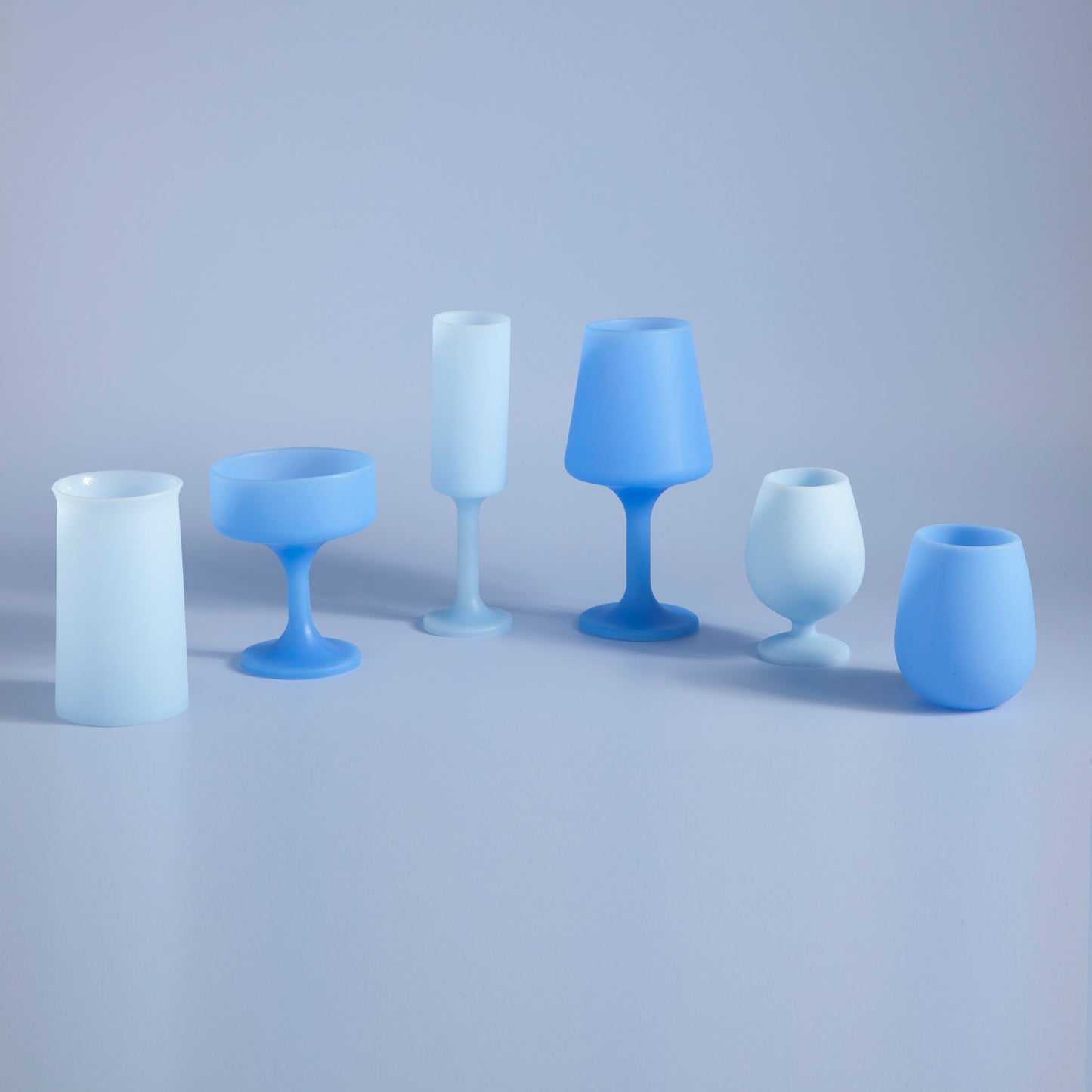 Sky + Kingfisher | Stegg | Unbreakable Highball Glasses