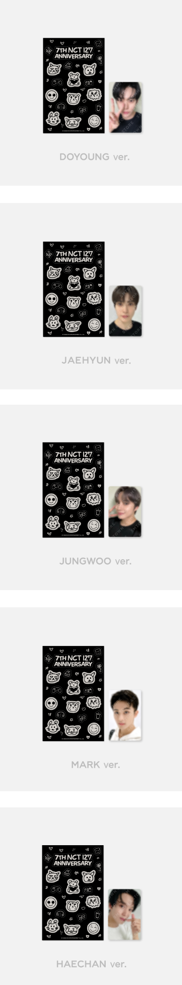 NCT 127 7th Anniversary Official MD - Debut