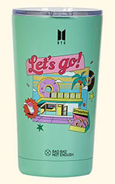 BTS x Bbne Dynamite - Water Tumbler And Water Bottle