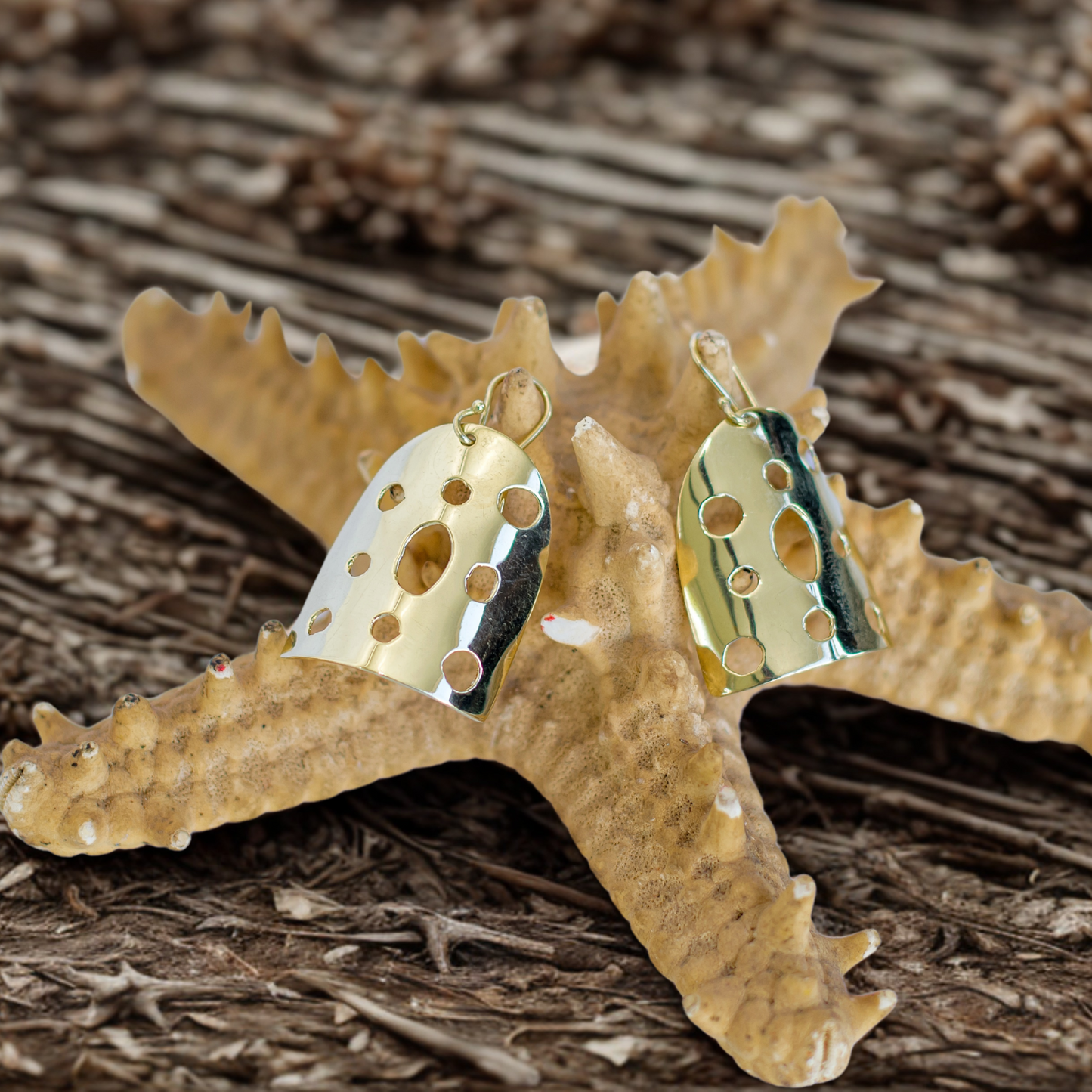 Golden Glow Earrings