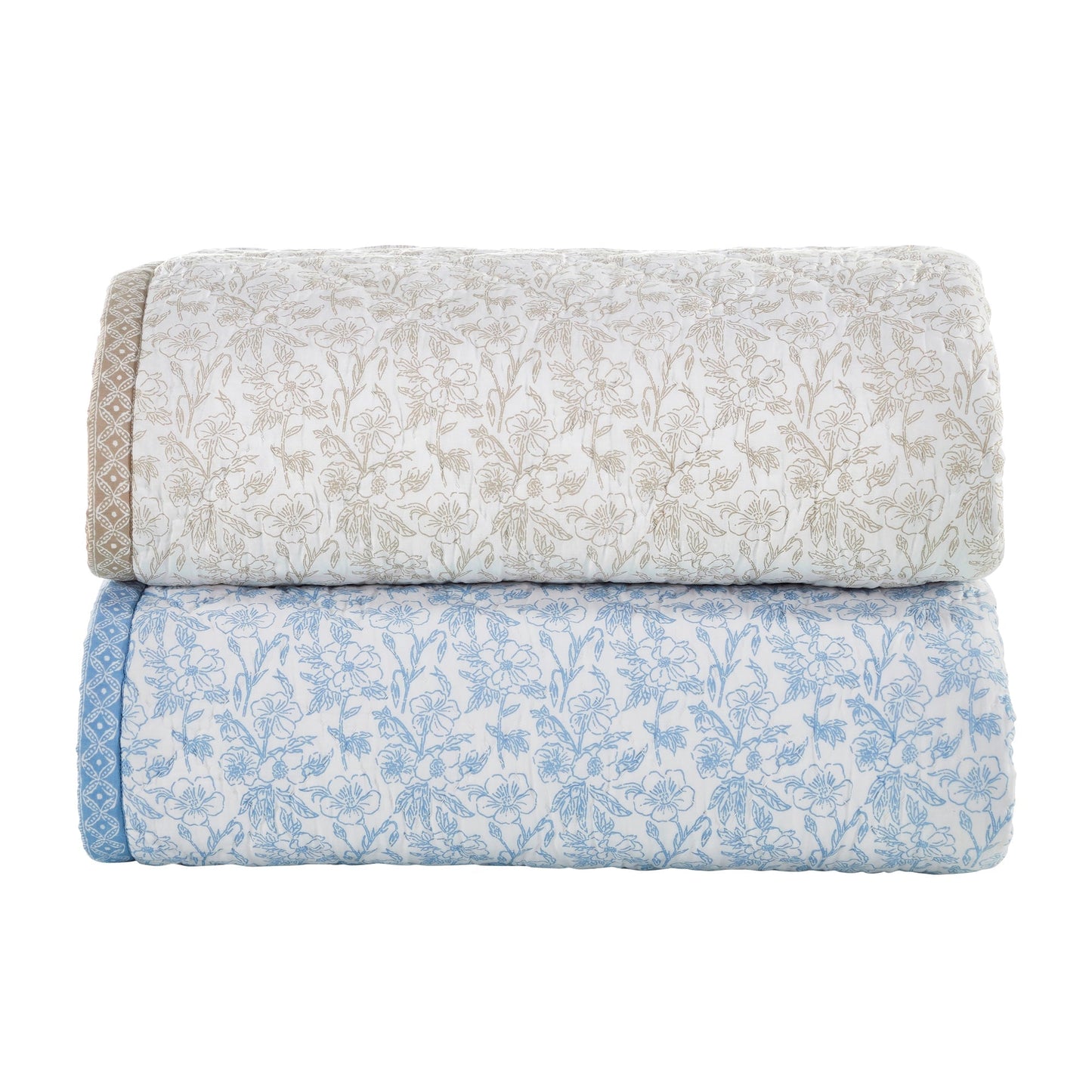 Bliss Printed Cotton Quilted Quilt