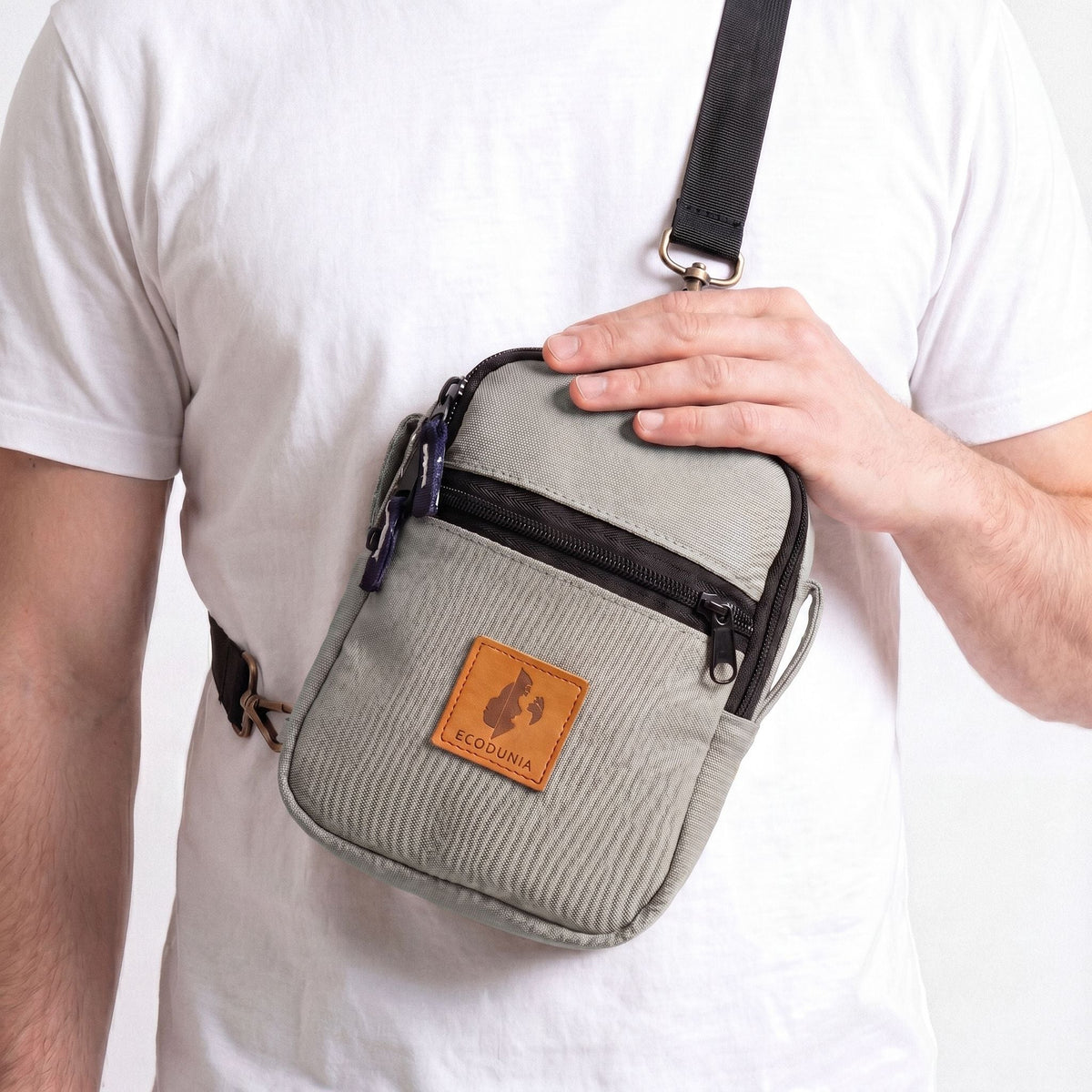 Convertible Canvas Crossbody Sling Bag 1L | Rozi