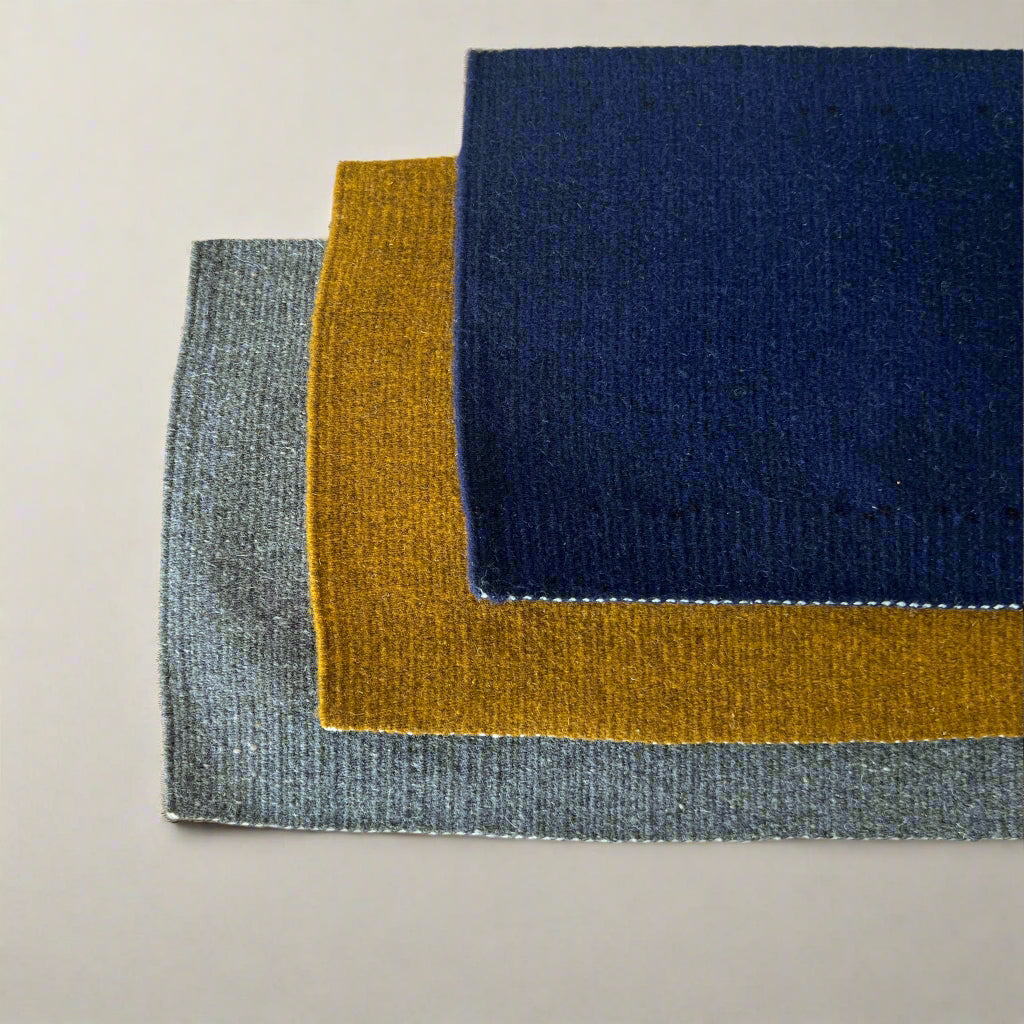Handwoven Wool Placemat Set