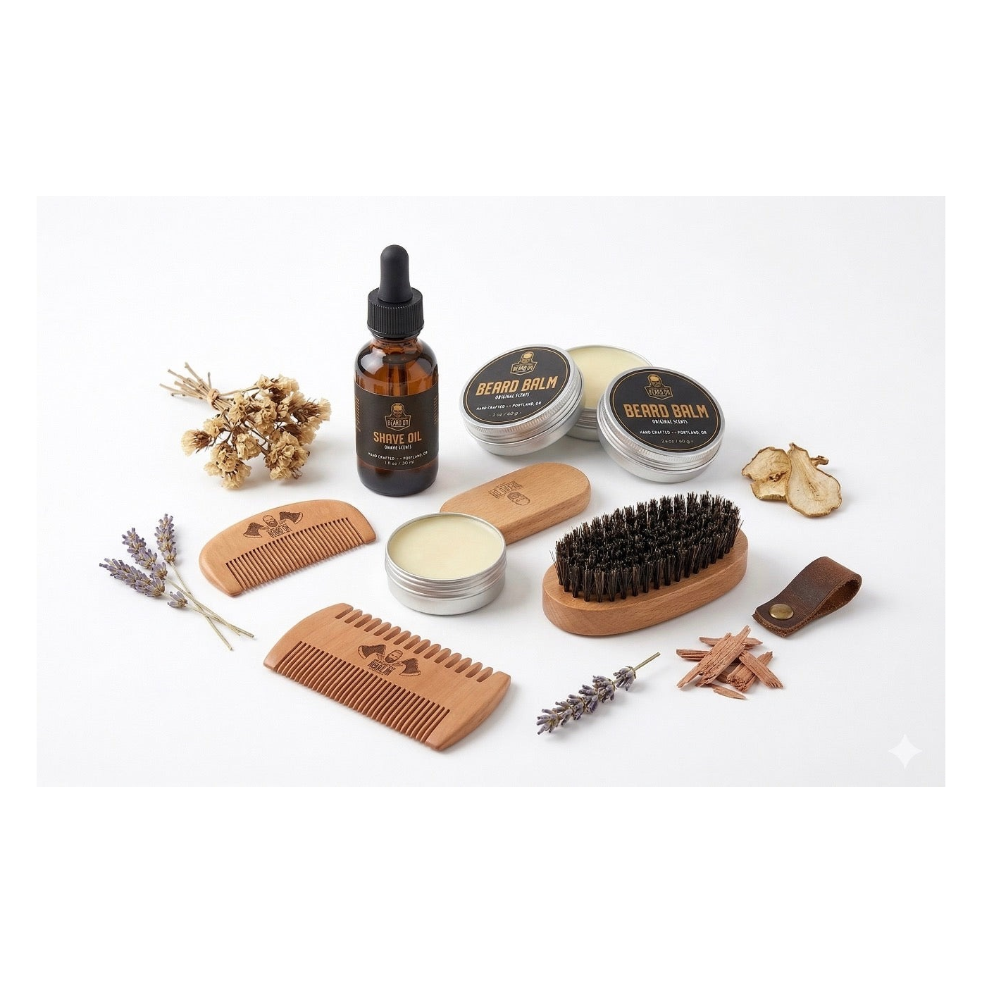 Beard Growth & Grooming Kit