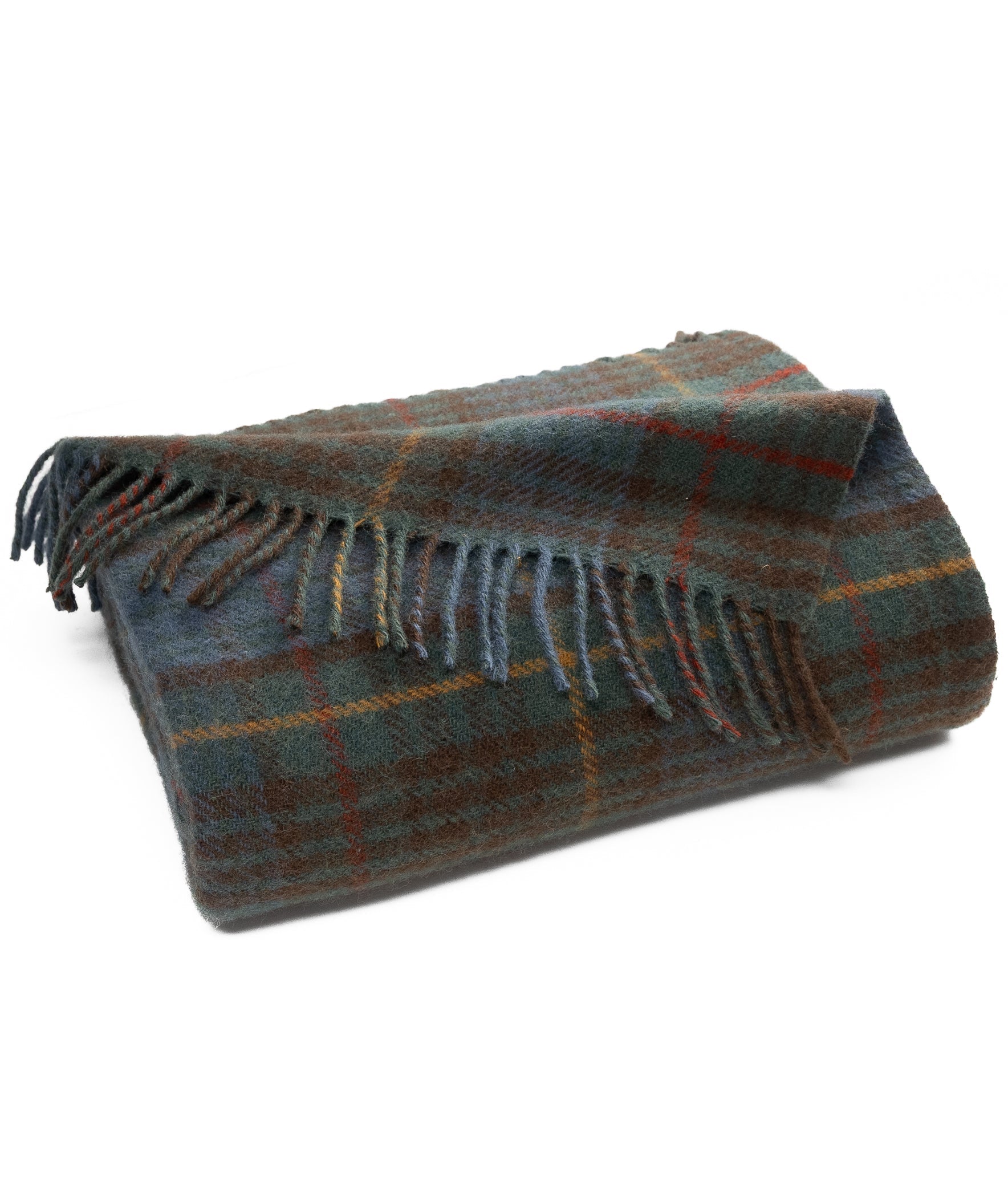 Highland Tweeds New Wool Fluffy Throw ~ Antique Hunting Stewart ~ - Osadia Concept Store
