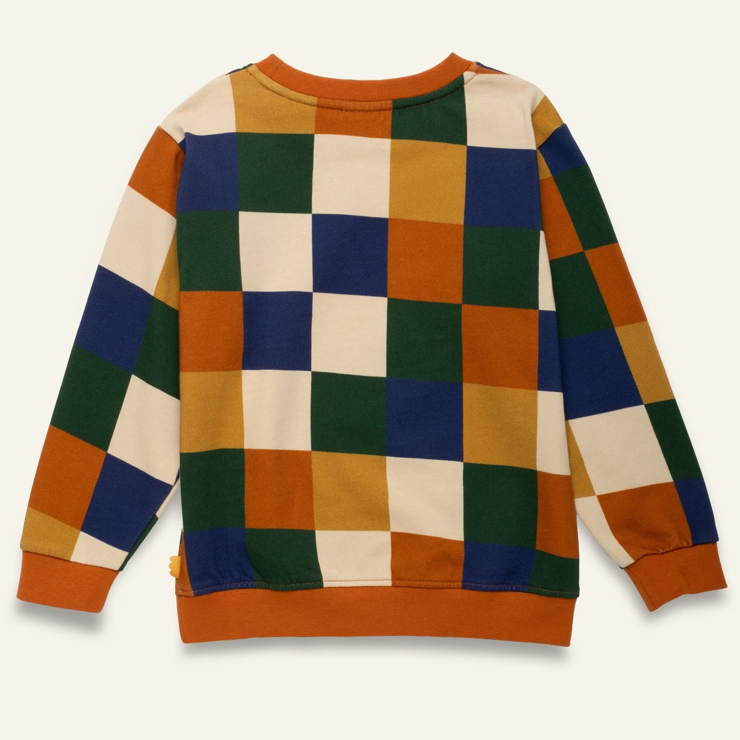 Fall Checkered Sweatshirt
