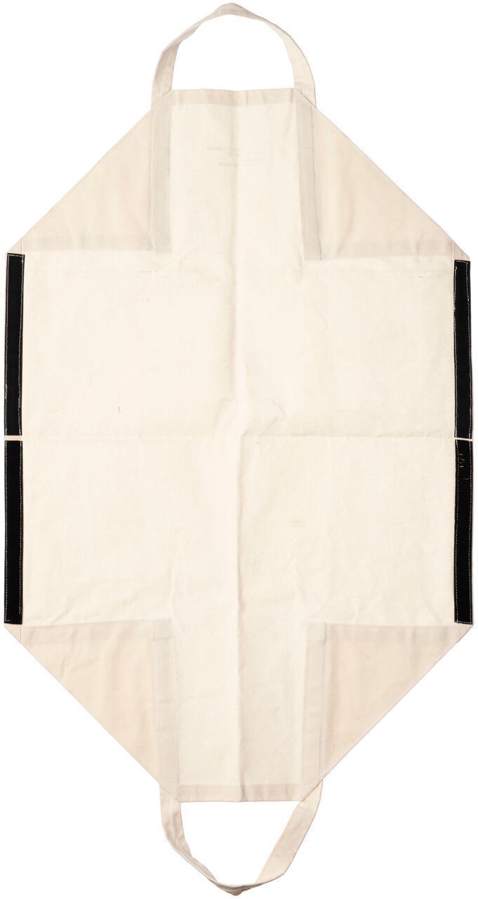 FIREWOOD CARRIER - OFF WHITE