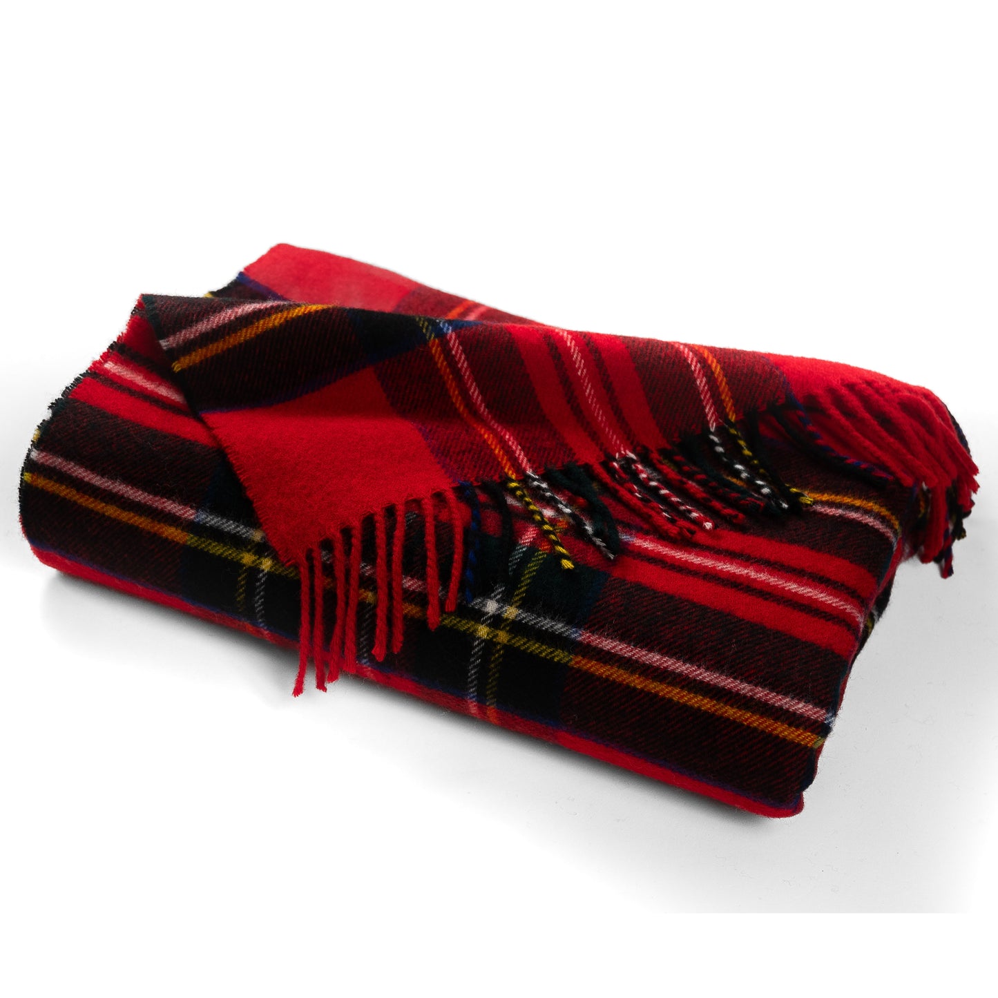 Prince of Scots  Merino Wool Throw ~ Royal Stewart  ~