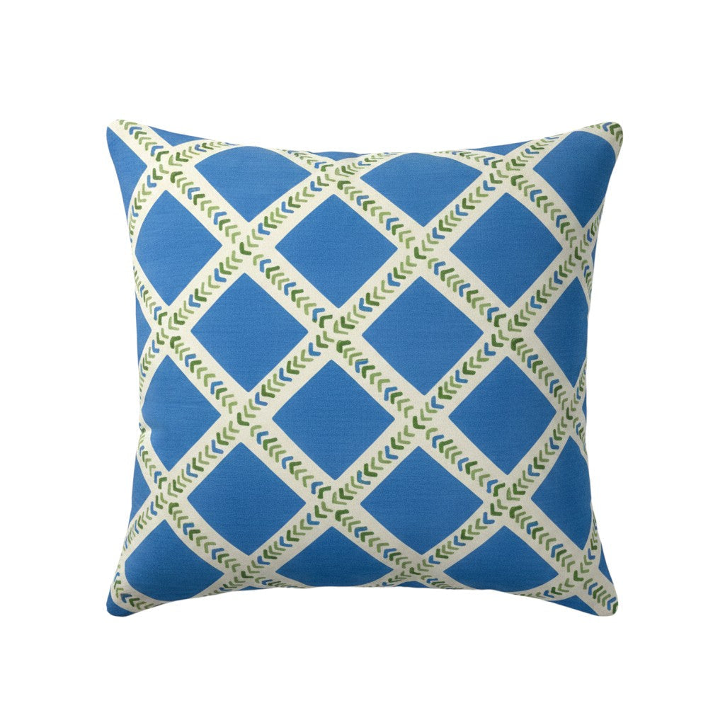 Mithya Linen Pillow Cover - Blue