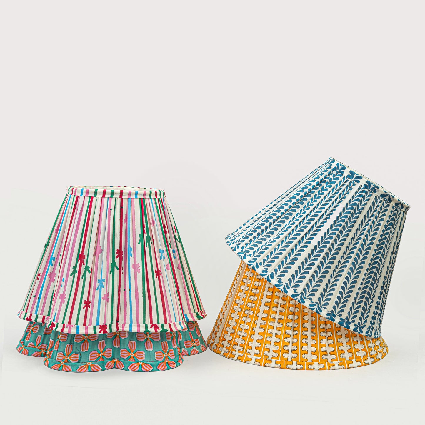 Bellebow Handblocked Lampshade