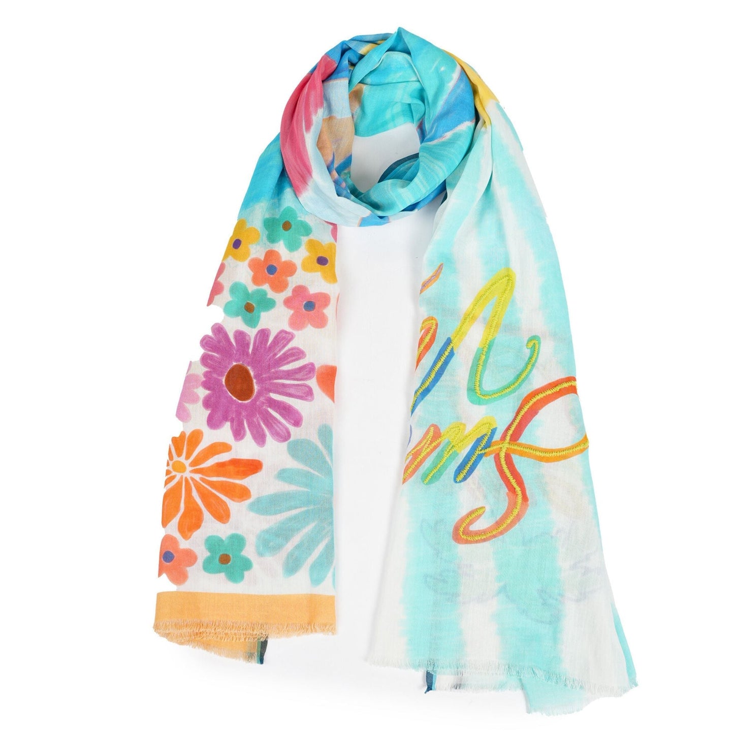 Summer Vibes Scarf - Aquamarine