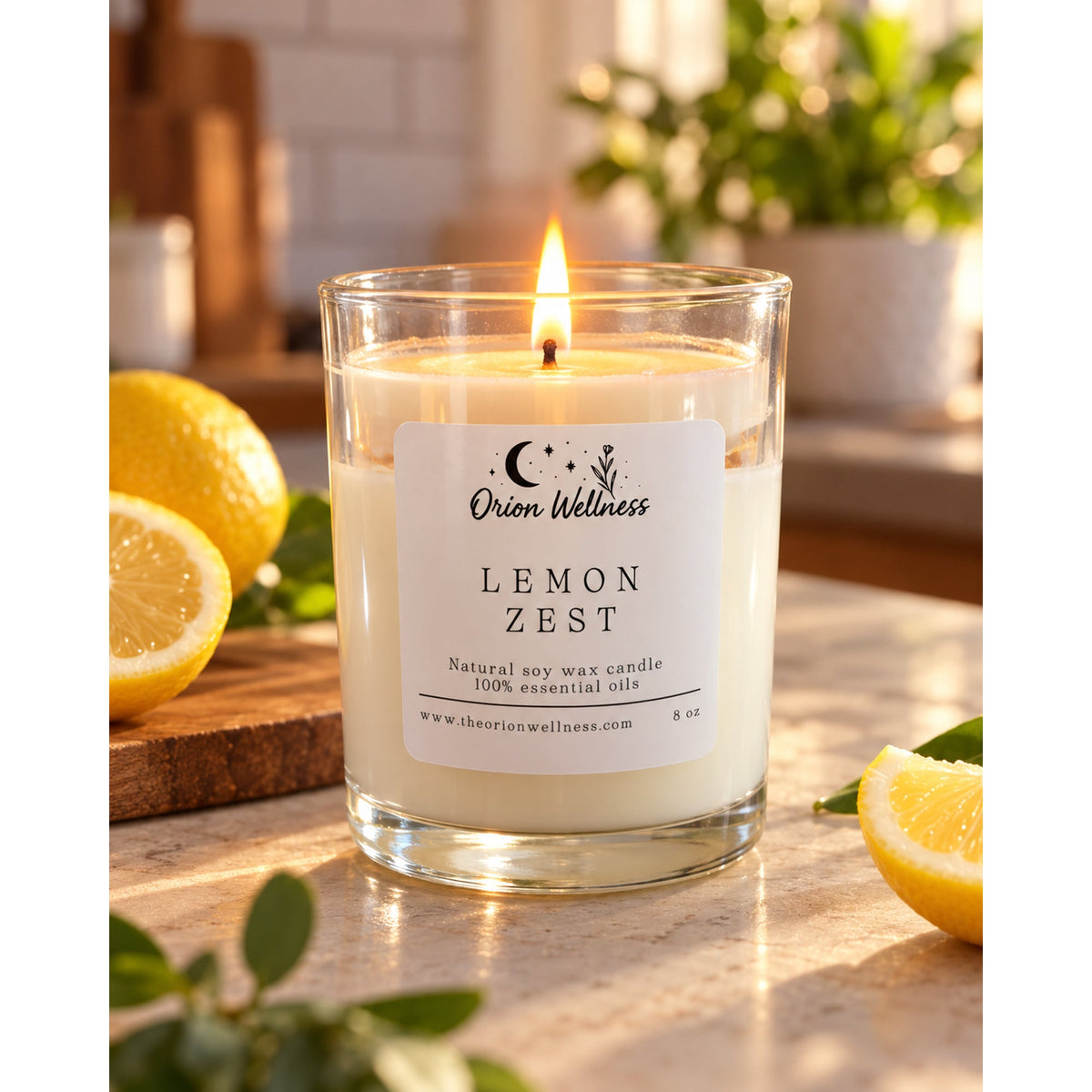 Essential Oil Candle Trio