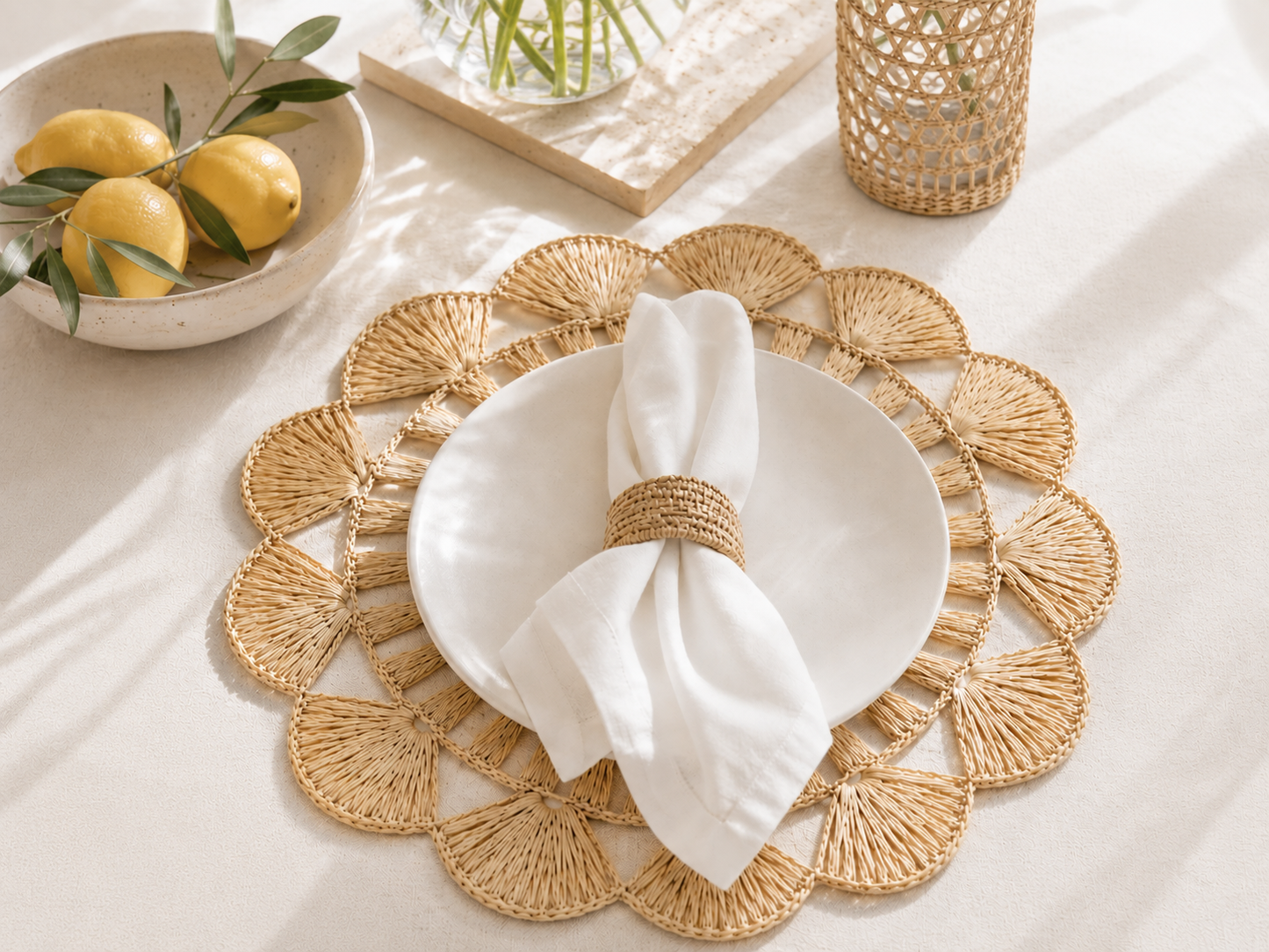 Leque Buriti Placemat