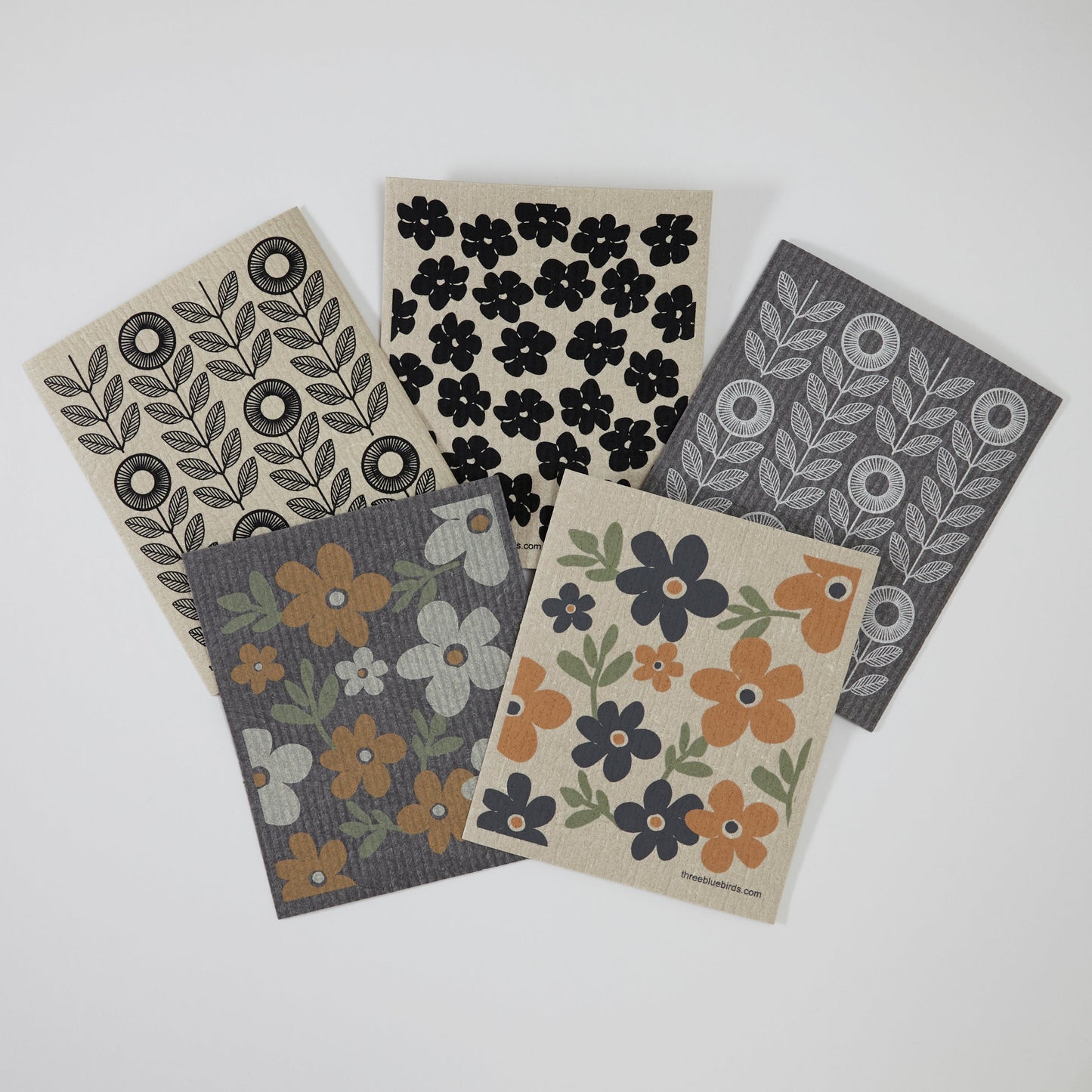 Neutrals Bundle (5 Swedish dishcloths)