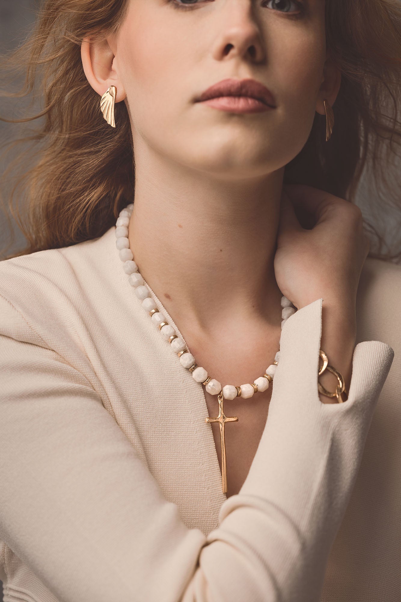 Ania Bronze Earrings