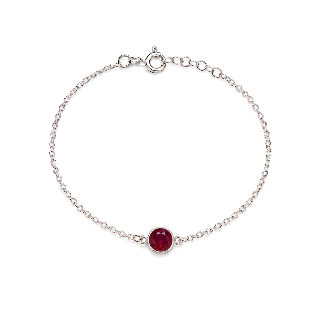 Single Birthstone Bracelets
