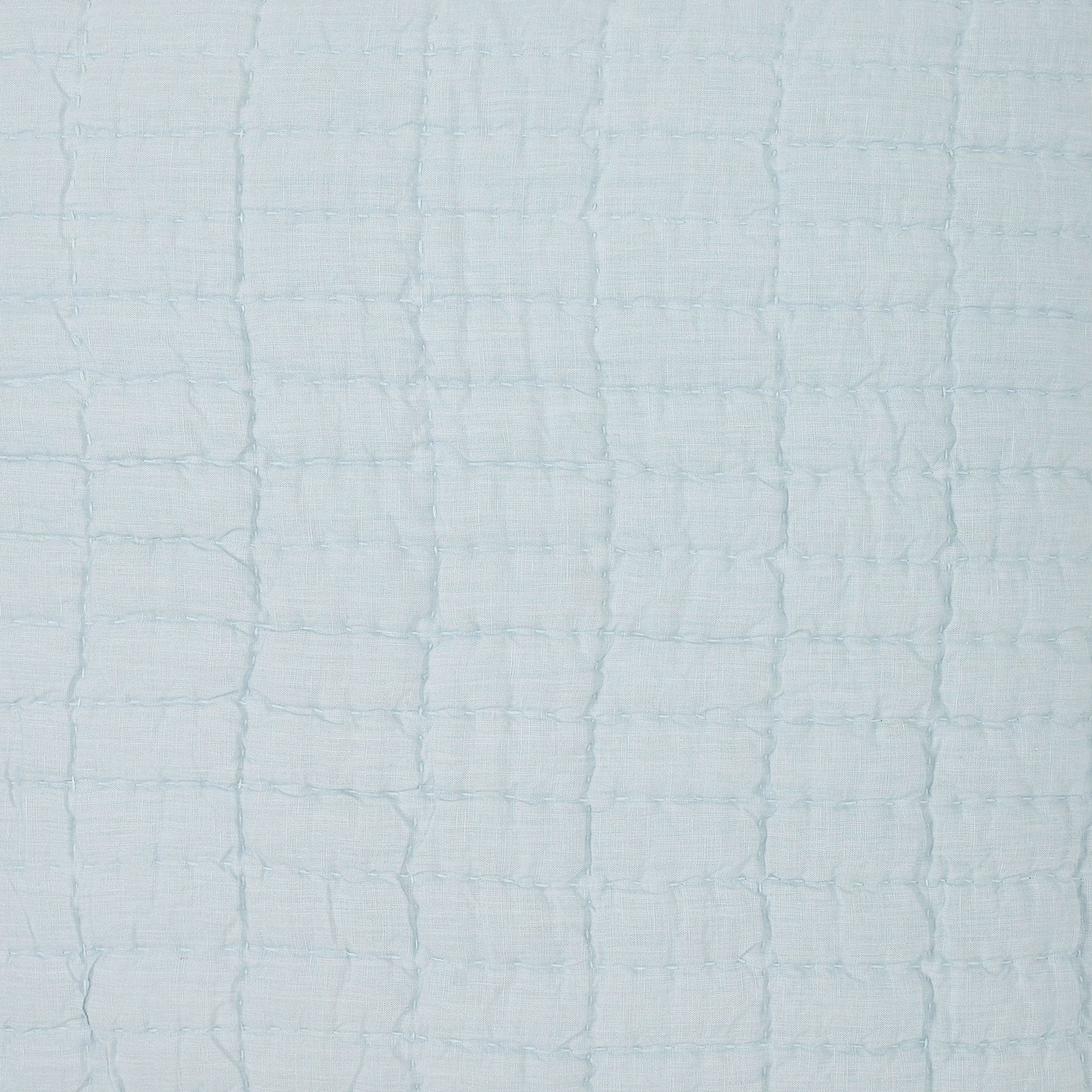 Logan Grid European Linen Quilt