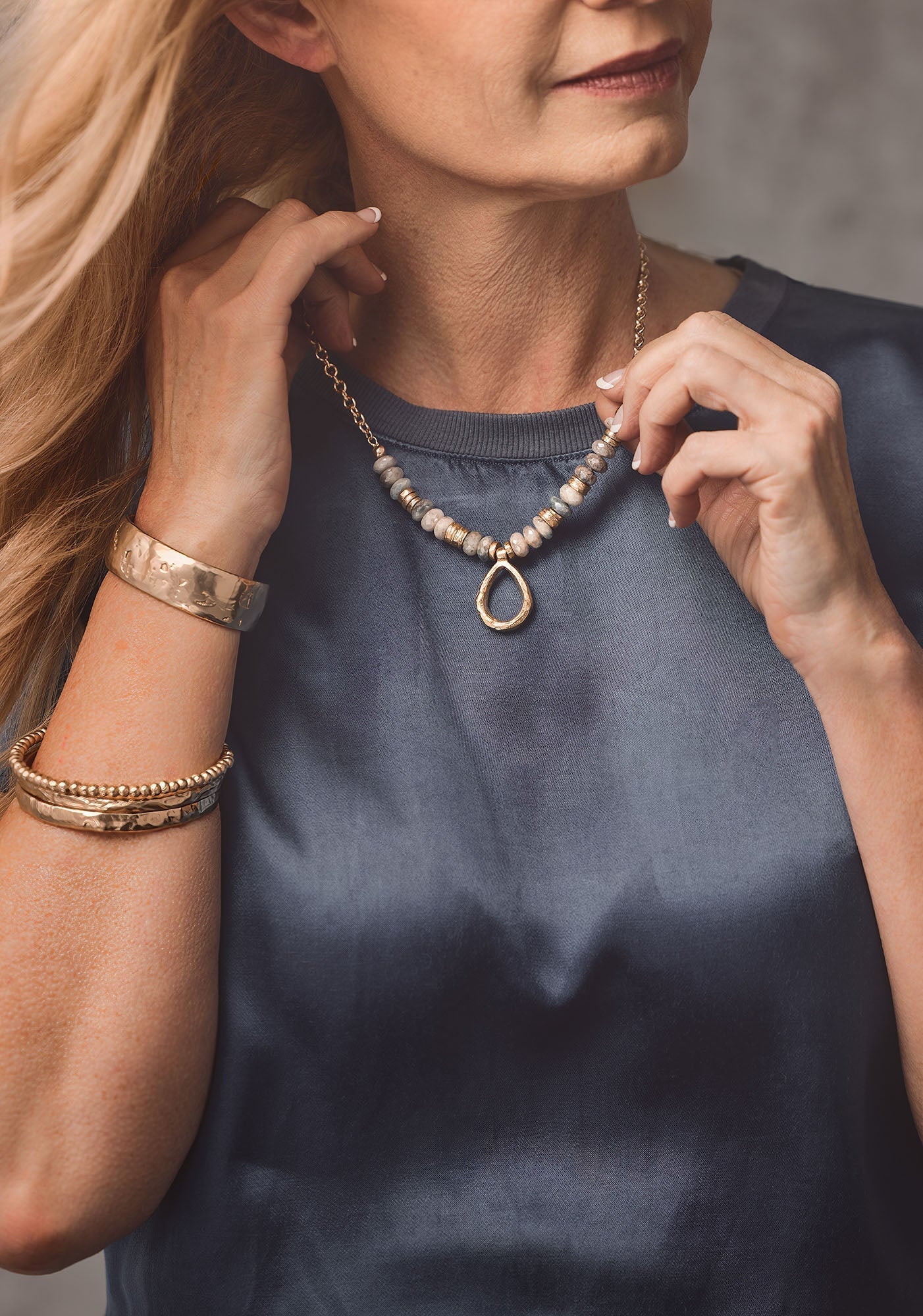 Celeste Bronze Necklace