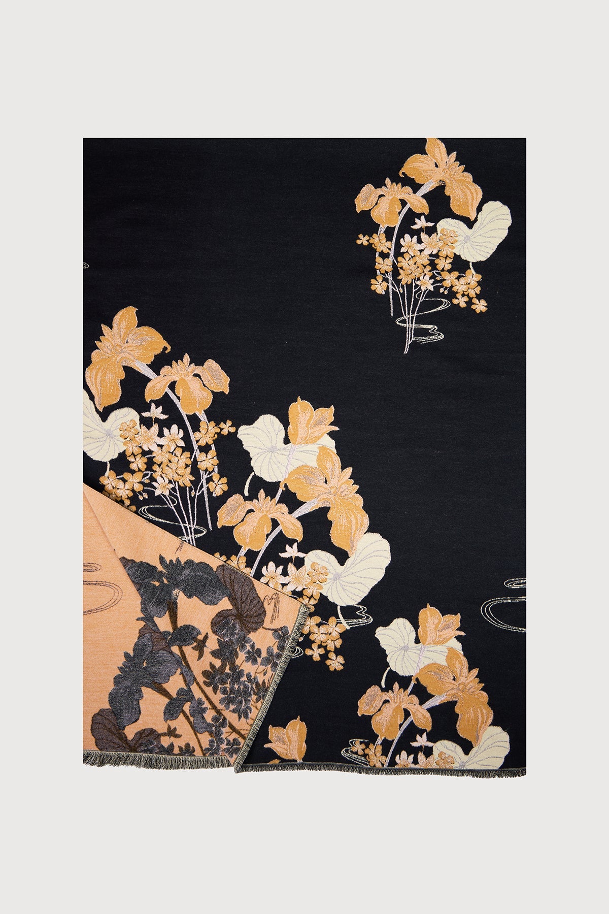 Floral Reversible Scarf