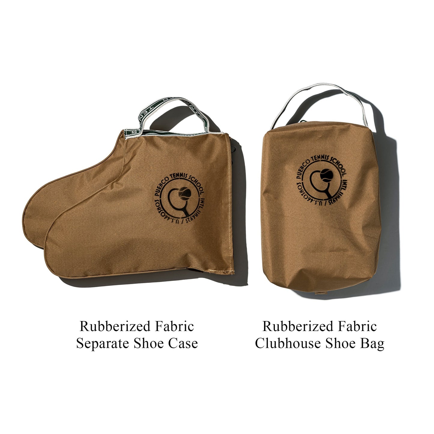 Rubberized Fabric Separate Shoes Case
