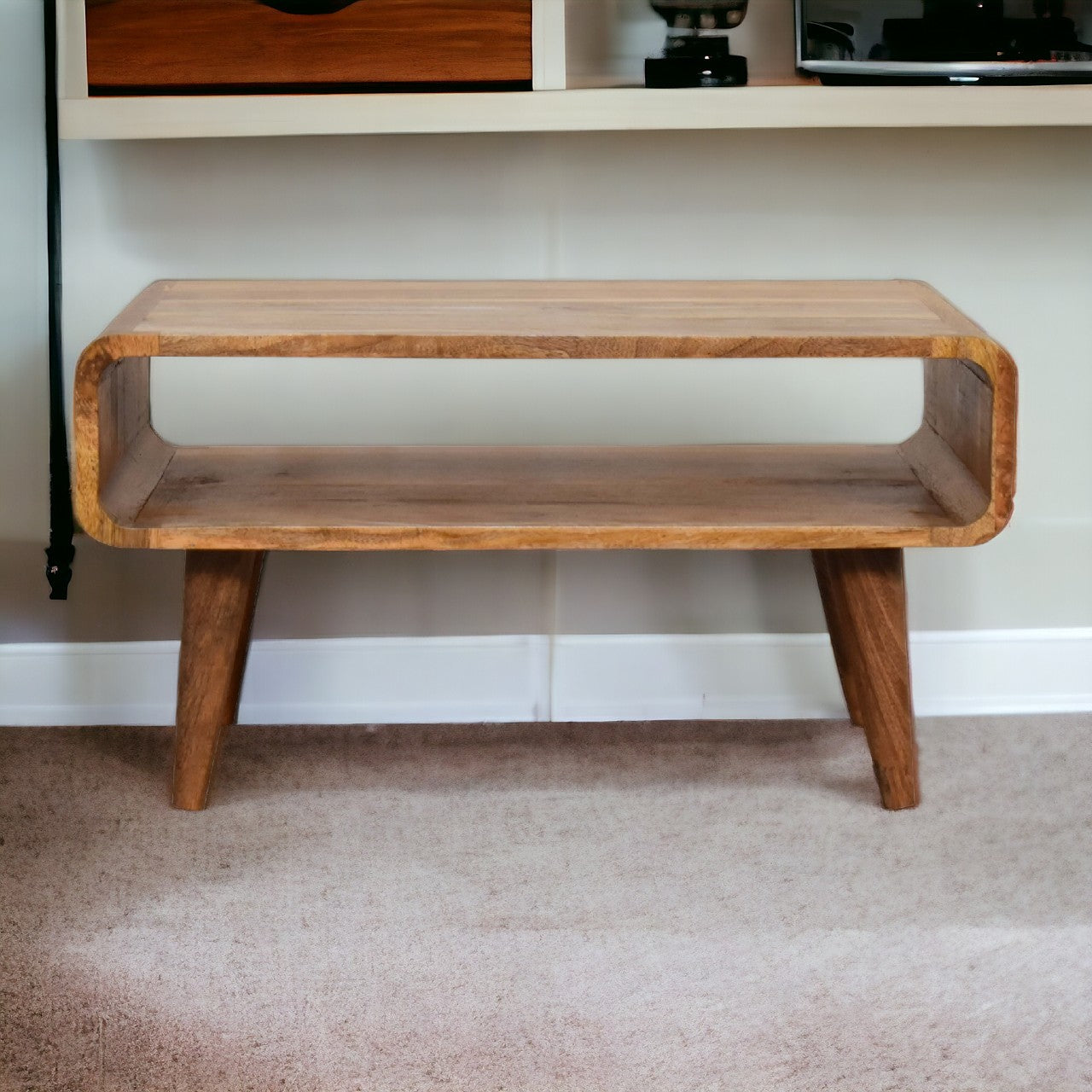 Solid Wood Media Unit