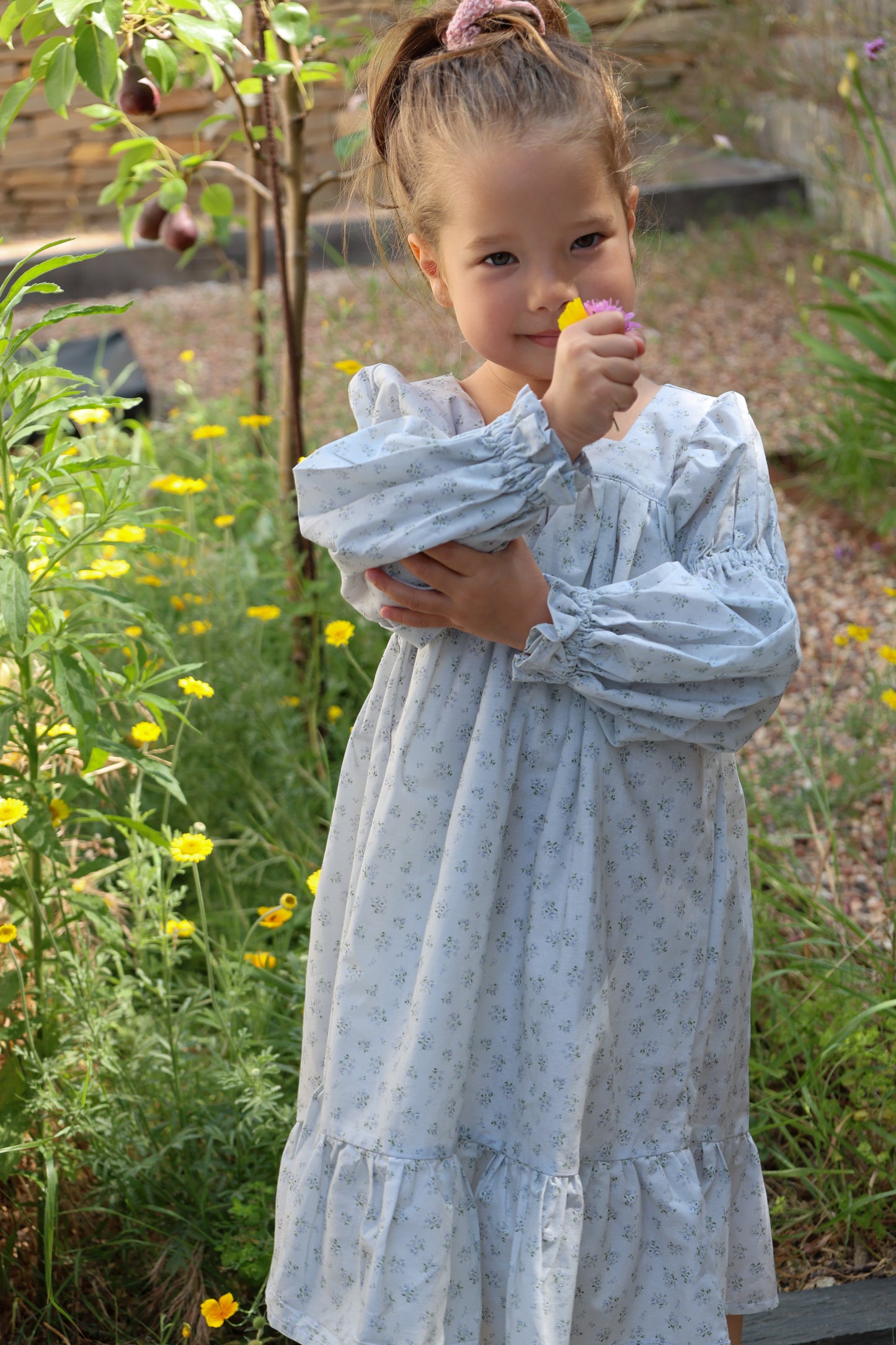 Fiona Dress-Fleur de Brume