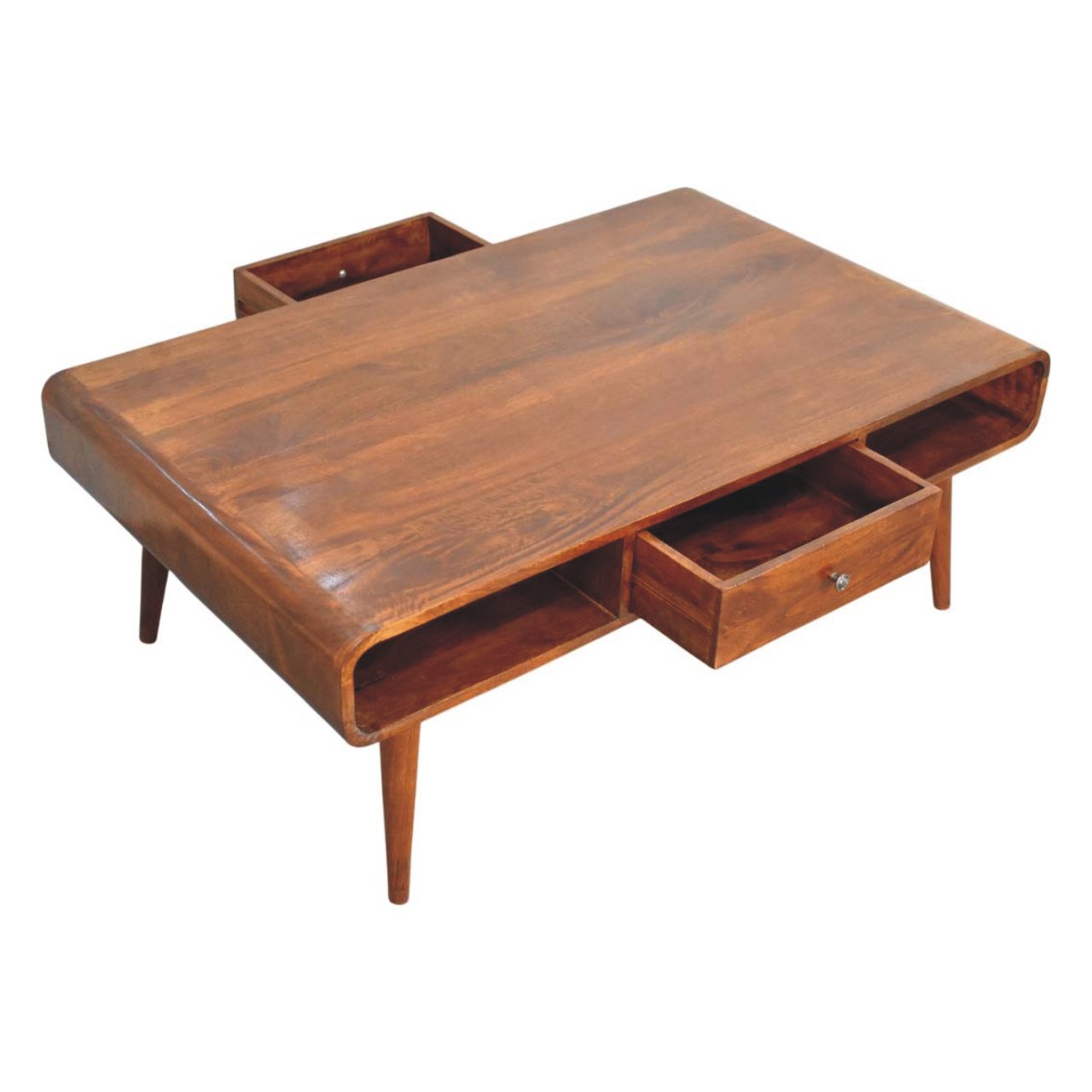 Solid Wood Chestnut Coffee Table
