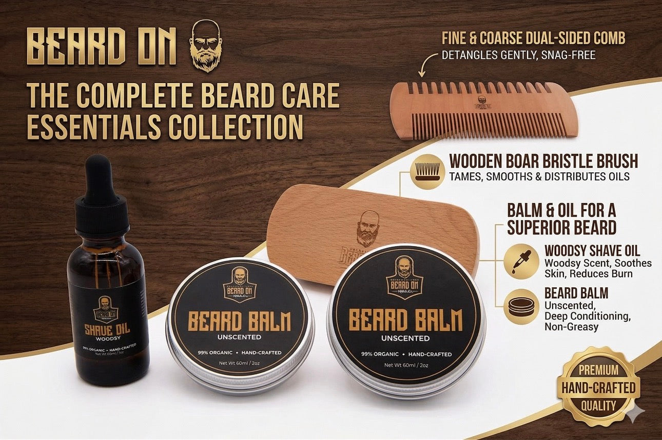 Beard Growth & Grooming Kit