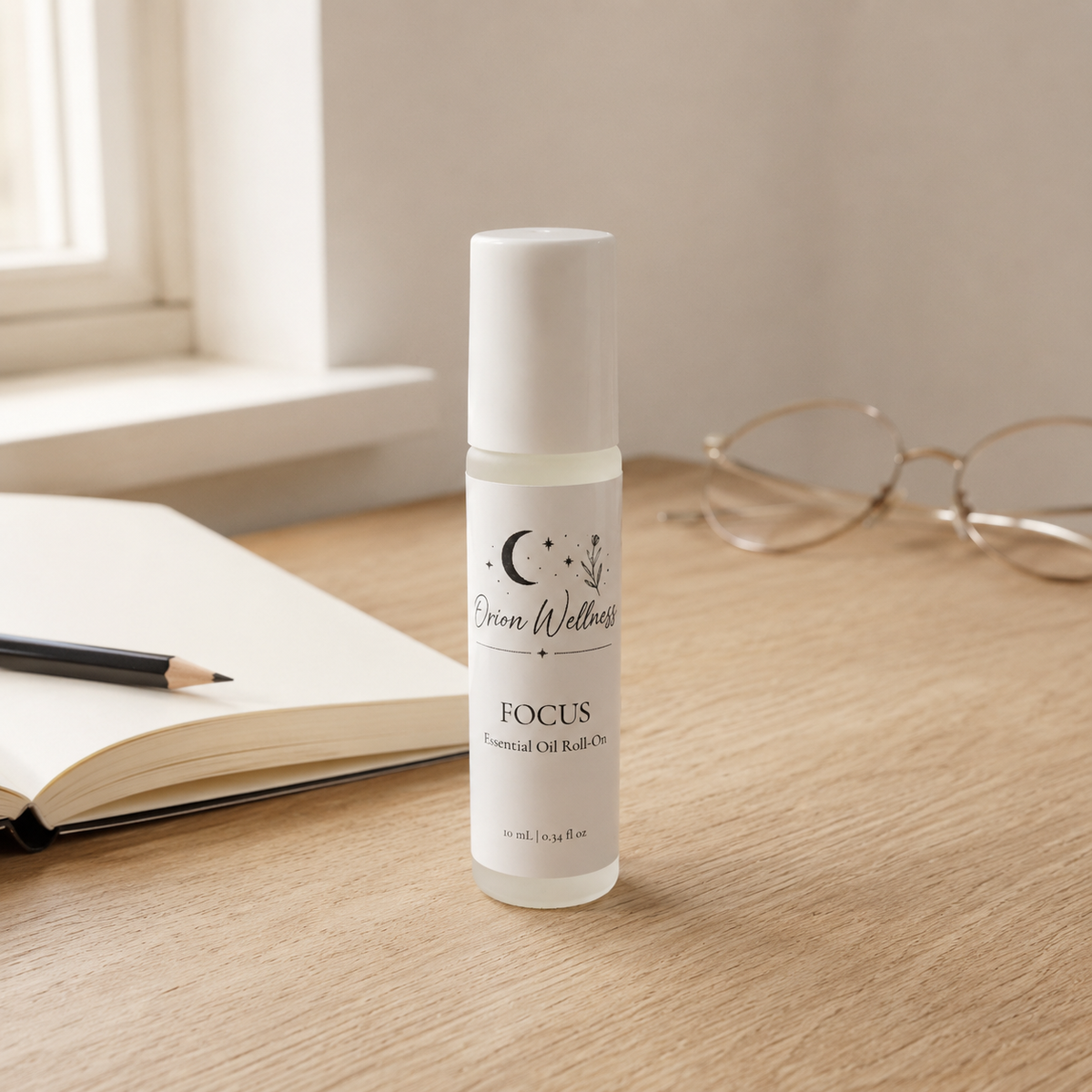 Calm + Focus + Deep Sleep Aromatherapy Roll-On Trio